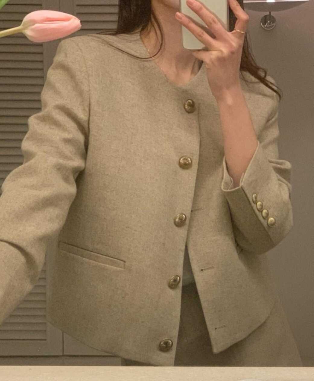 verveine韩国直邮东小香风