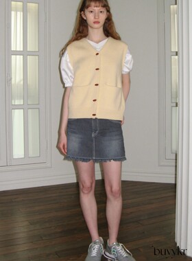 buyykr | SINOON 23春季韩国设计师品牌新品经典羊毛针织背心