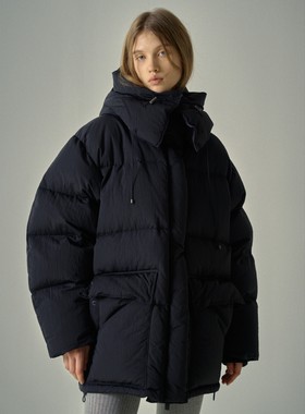 So Cially | FACADE PATTERN 23冬韩国设计师品牌羽绒外套拉链