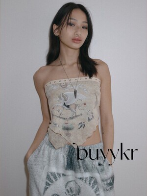 EXPIREDGIRL凉爽系结抹胸