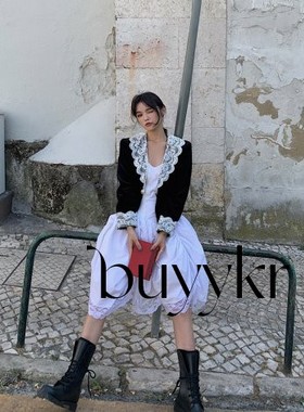 buyykr | seooocookie 23春季韩国设计师品牌代购白色吊带连身裙