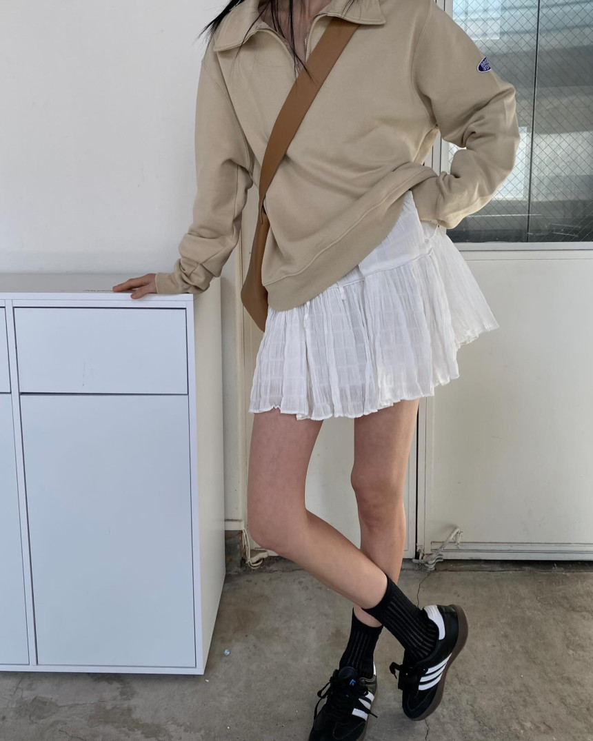 wearabler 韩国春季新款纯色简约百搭宽松显瘦长袖卫衣外套女上衣