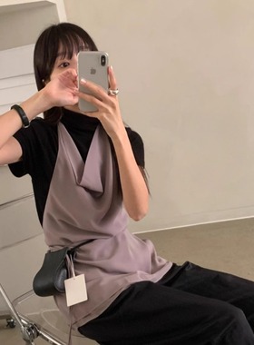 Lakeside studio 韩国代购24年秋季新款百搭休闲时尚单品系带上衣