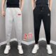 薄款 子男装 休闲长裤 夏季 男士 宽松冰丝速干百搭束脚运动裤 潮流夏裤