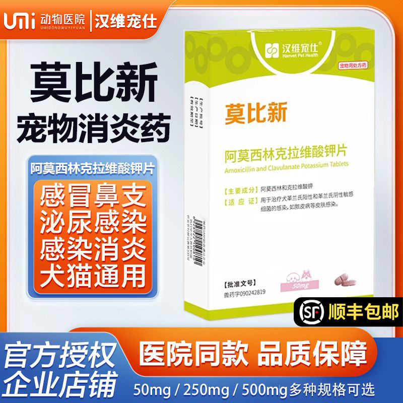 莫比新阿莫西林汉维宠仕