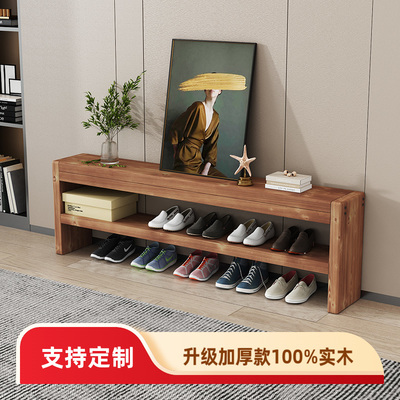 定制长条凳实木家用换鞋凳卧室床尾凳床边长凳子穿鞋凳松木长木凳