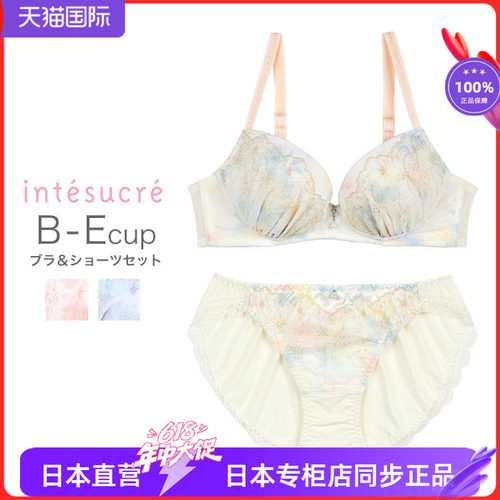 安秀丽少女风文胸套装蕾丝内衣