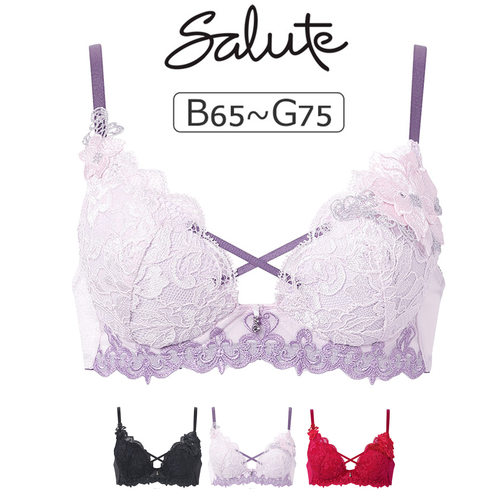 重工刺绣刺绣新年红色文胸罩