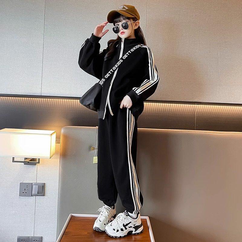 女童春装套装2025新款时髦洋气儿童春秋中大童小学生女孩运动衣服,童装/婴儿装/亲子装,套装,淘宝优惠券,粉丝福利购,淘宝优惠卷