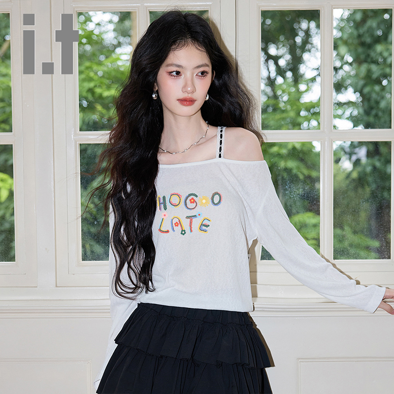 CHOCOOLATEit休闲套头宽松百长袖