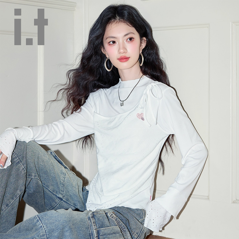 CHOCOOLATEit两件拼接休闲风长袖