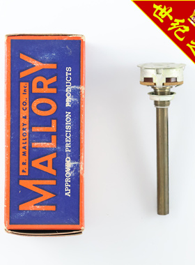 全新hifi胆机美国MALLORY UF54L MIDGETROL 50 OHM #4电位器旋钮