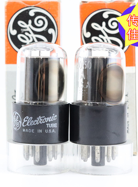 配对美国原盒GE 2050A带侧身圆环黑屏O环顶2050电子管