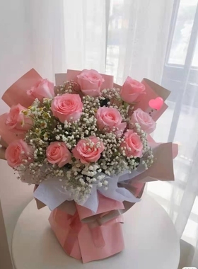 博罗县罗阳义和龙溪石湾园洲福田长宁园洲石湾红玫瑰生日鲜花店