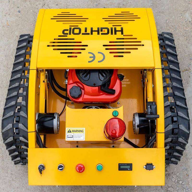 源工厂小型遥售控政割草机 厂家直履头带TJW市绿化草坪机