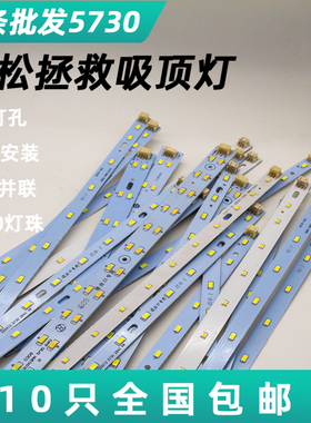 吸顶灯客厅灯LED改造灯条5730替换灯芯灯管磁铁吸附配件齐全白光