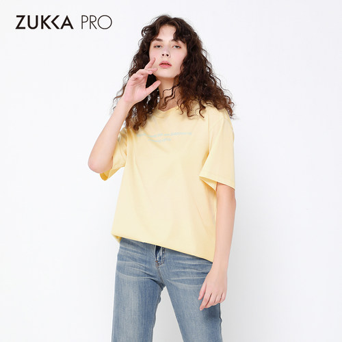 zukkapro卓卡女装春季印花短袖