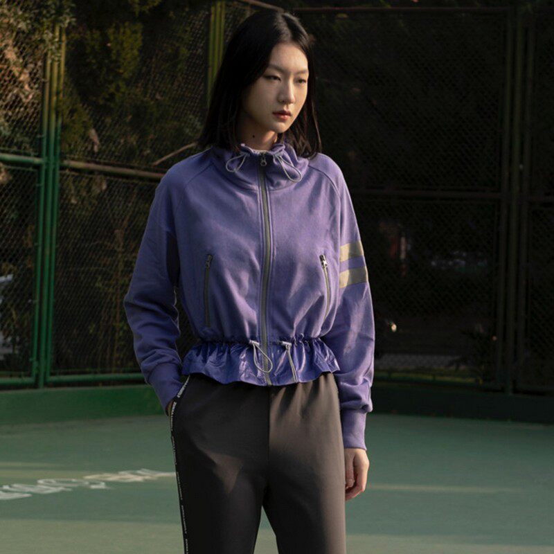 ZUKKA PRO卓卡外套2024春秋款女新款高级感炸街短款立领休闲外套