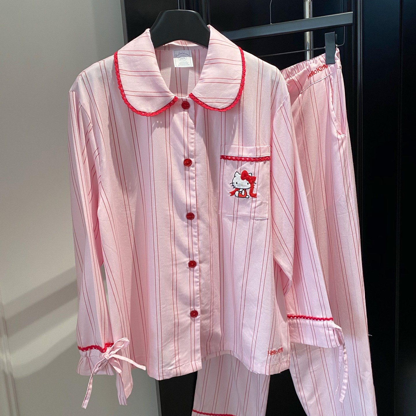 【米粒】野家同款三O鸥KT莱赛尔天丝春夏秋睡衣女2025新款家居服,女士内衣/男士内衣/家居服,睡衣/家居服套装,淘宝优惠券,粉丝福利购,淘宝优惠卷