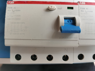 ABB电磁式漏电保护器F204漏保