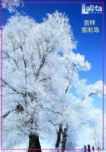 吉林雾凇岛旅游纪念品磁性冰箱贴个性创意礼物569家居装饰品