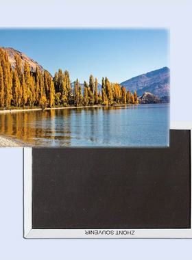 新西兰 瓦纳卡湖风景 金属磁性冰箱贴 SFM-26005 家居饰品 礼品