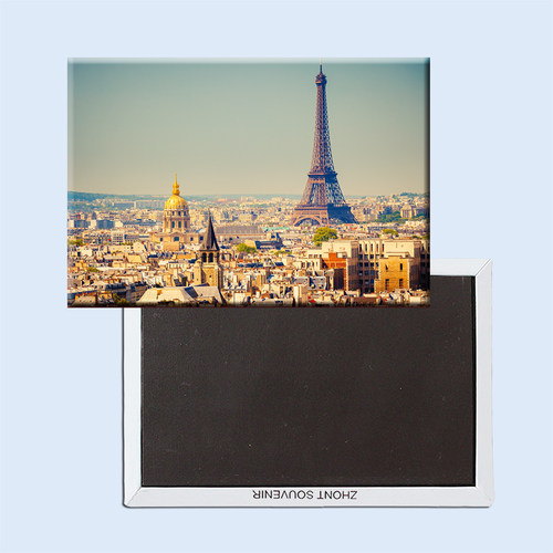 家居贴饰 法国巴黎 埃菲尔铁塔 城市美景旅游纪念磁性冰箱贴磁贴