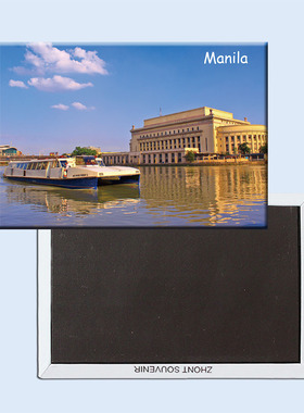 菲律宾 马尼拉美景创意磁性冰箱贴 旅行纪念品 家居 21389