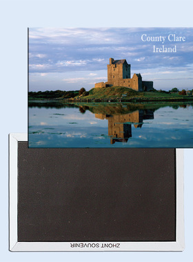 爱尔兰邓古莱城堡  磁性冰箱贴磁贴旅游纪念品随手礼24736