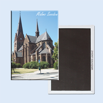 瑞典 马尔摩市美景 磁性冰箱贴 磁贴 送朋友同事 小磁铁22661