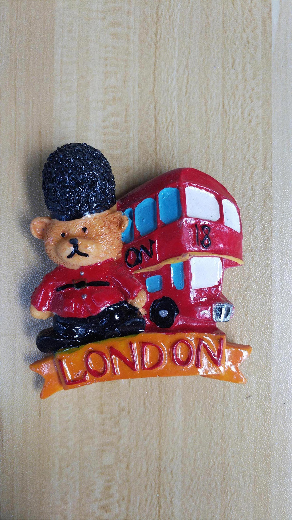 英国旅游磁贴 伦敦冰箱磁性贴 红色巴士 帕丁顿熊 浓浓英伦风