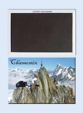 法国霞慕尼小镇 创意磁性冰箱贴 旅行纪念品 家居21679