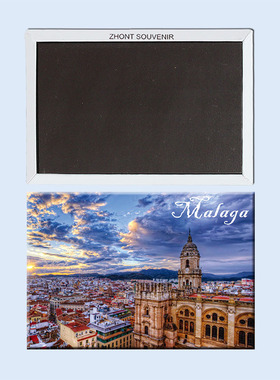 卡通欧洲城市 创意磁性冰箱贴 旅行纪念品 家居21732个性创意