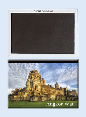 旅行纪念品 柬埔寨磁性冰箱贴 吴哥窟神奇的古建筑 磁贴22964