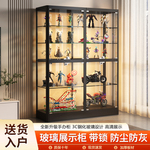 乐高积木手办展示柜透明玻璃柜玩具模型展示架家用礼品收纳陈列柜