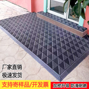 室外台阶防滑地垫入户门垫三合一进门口地毯塑料拼接除尘户外脚垫