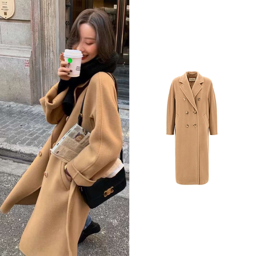 Maxmara 经典驼色101801大衣  英国现货