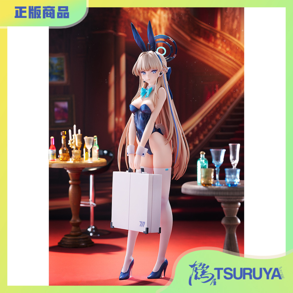 碧蓝档案飞鸟马时兔女郎手办