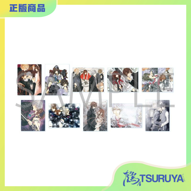 吸血鬼骑士漫画原画亚克力卡