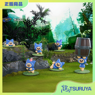 APEX怪物猎人艾露猫小手办盲盒