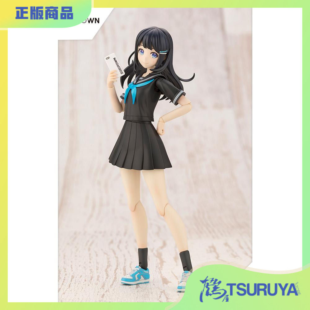 寿屋结城圆限定黑制服机娘拼装