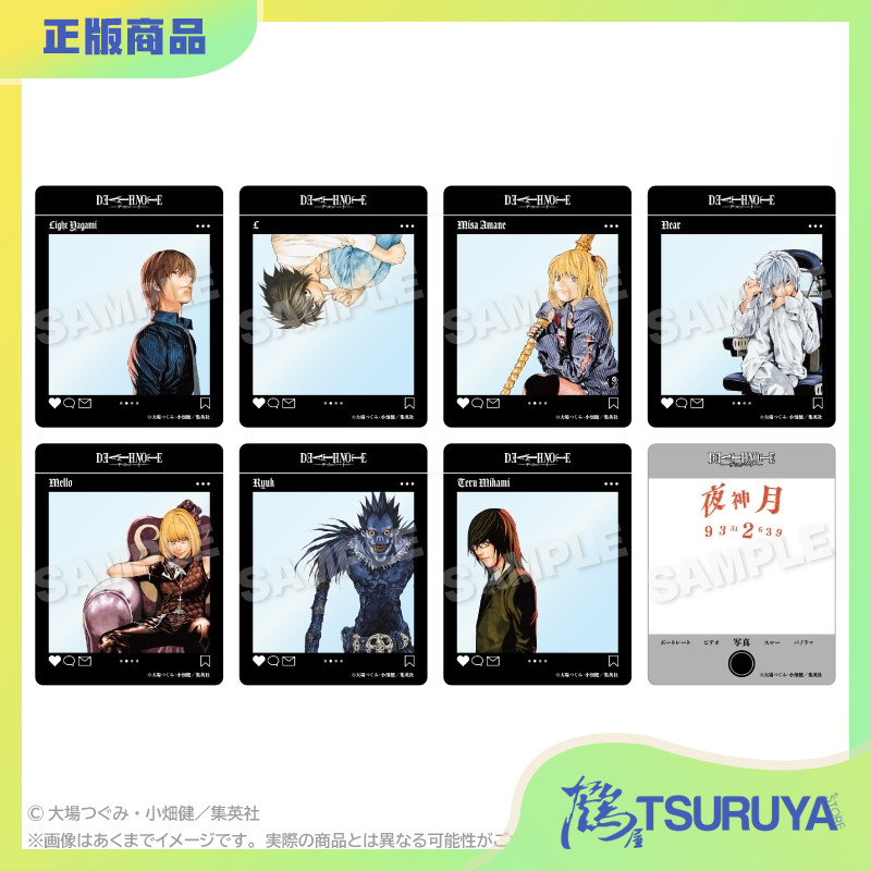 死亡笔记SNS风亚克力合影透卡