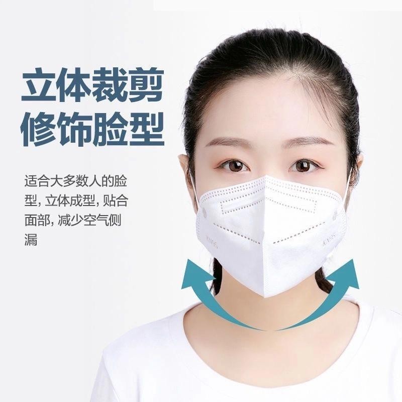 kn95口罩五层防尘防粉尘透气3d立体一次性防护电焊工打磨专用口罩