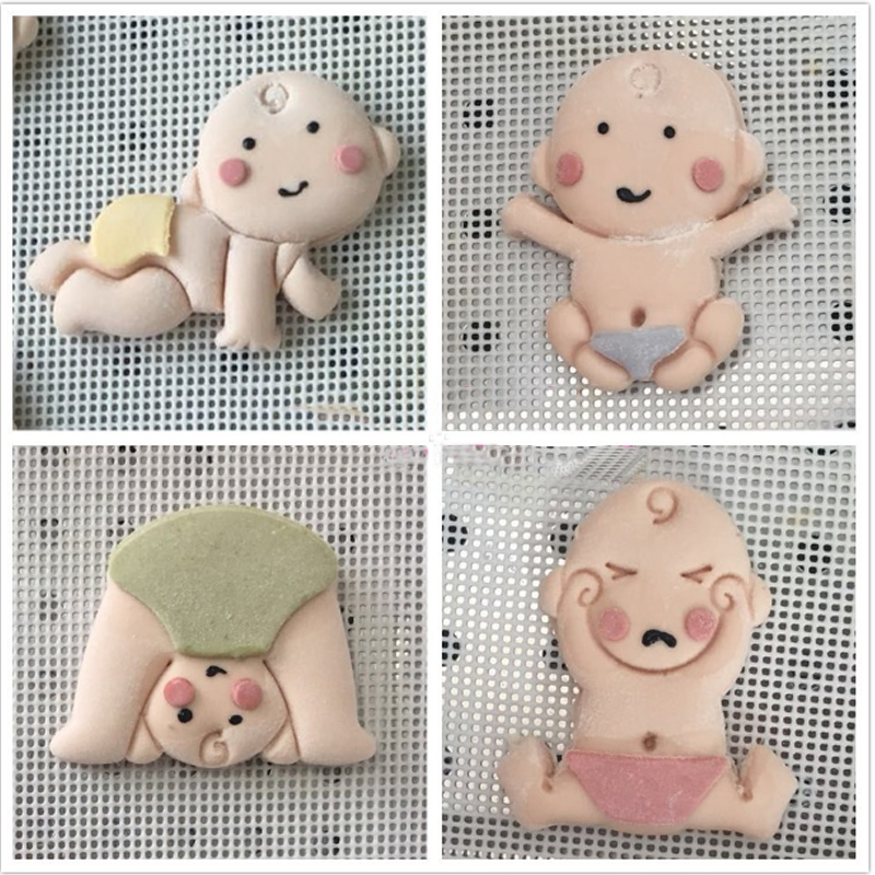 婴儿模具小脚丫馒头翻糖蛋糕工具