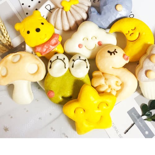 卡通馒头模具儿童食品3D宝宝可爱