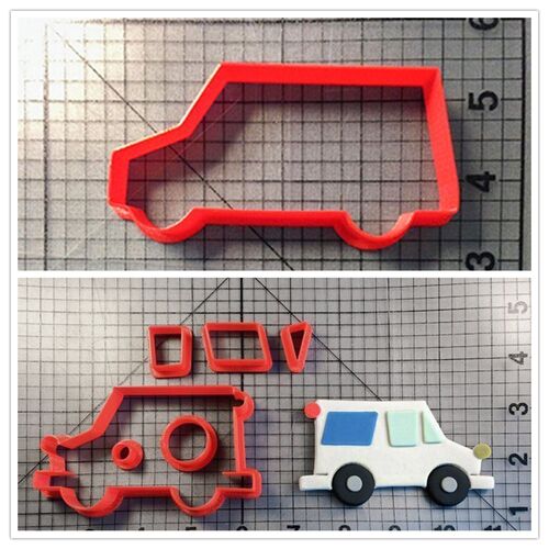小车卡通翻糖饼干模具烘培工具