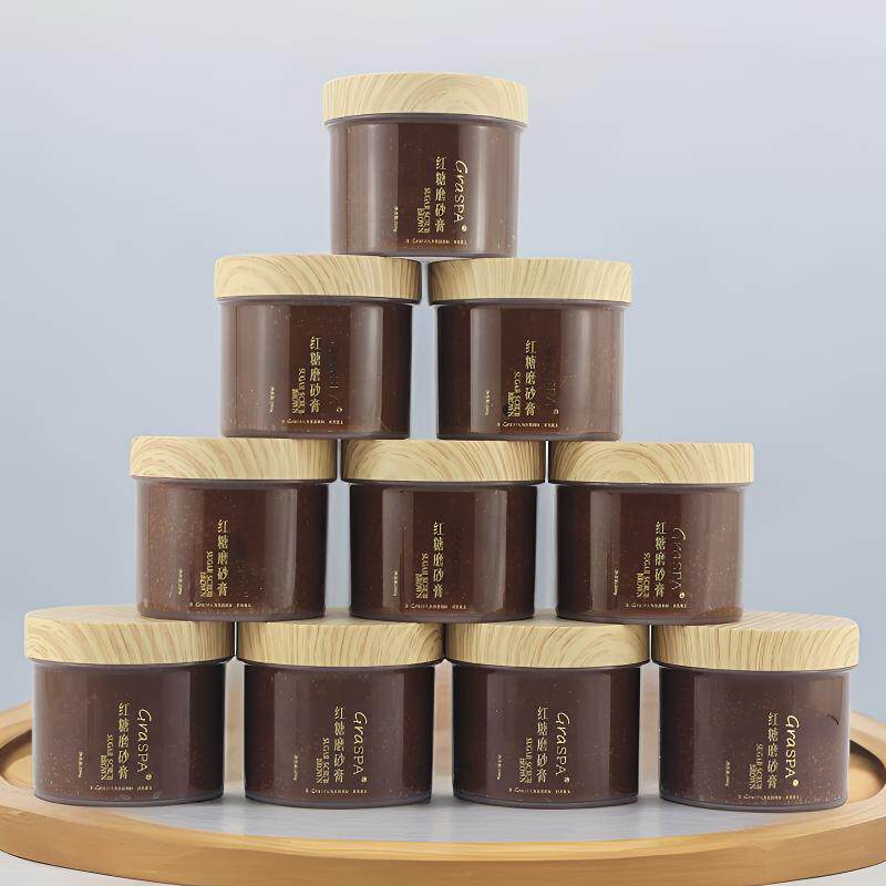 手部护理护GRASPA海底捞手霜红糖磨砂膏荷荷巴柔润手膜橄榄按摩乳