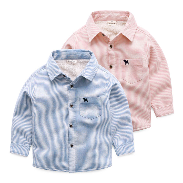 Chemise garcon à manche longue - Ref 2079503 Image 1