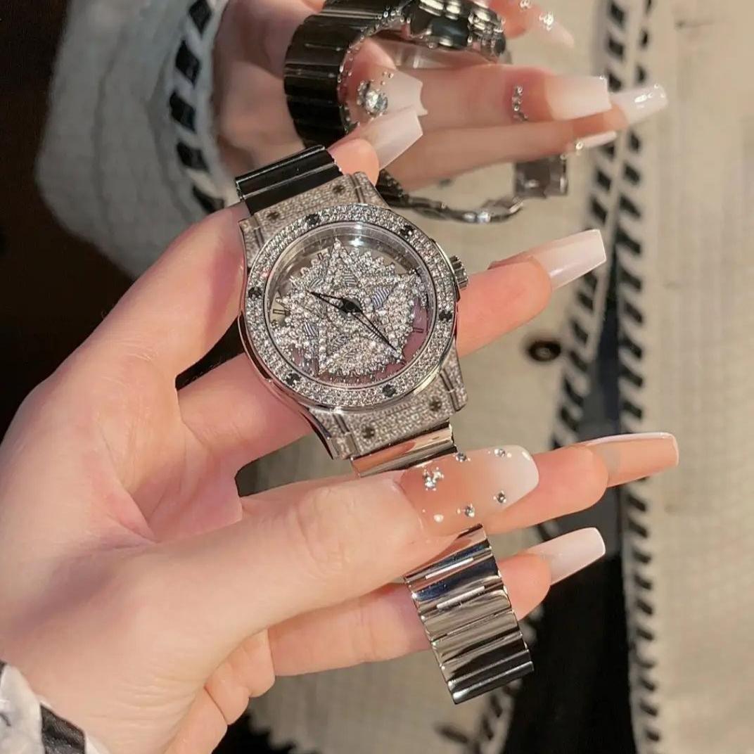时来运转五芒星手表女轻奢小众高级感女款2025新款石英表送女朋友