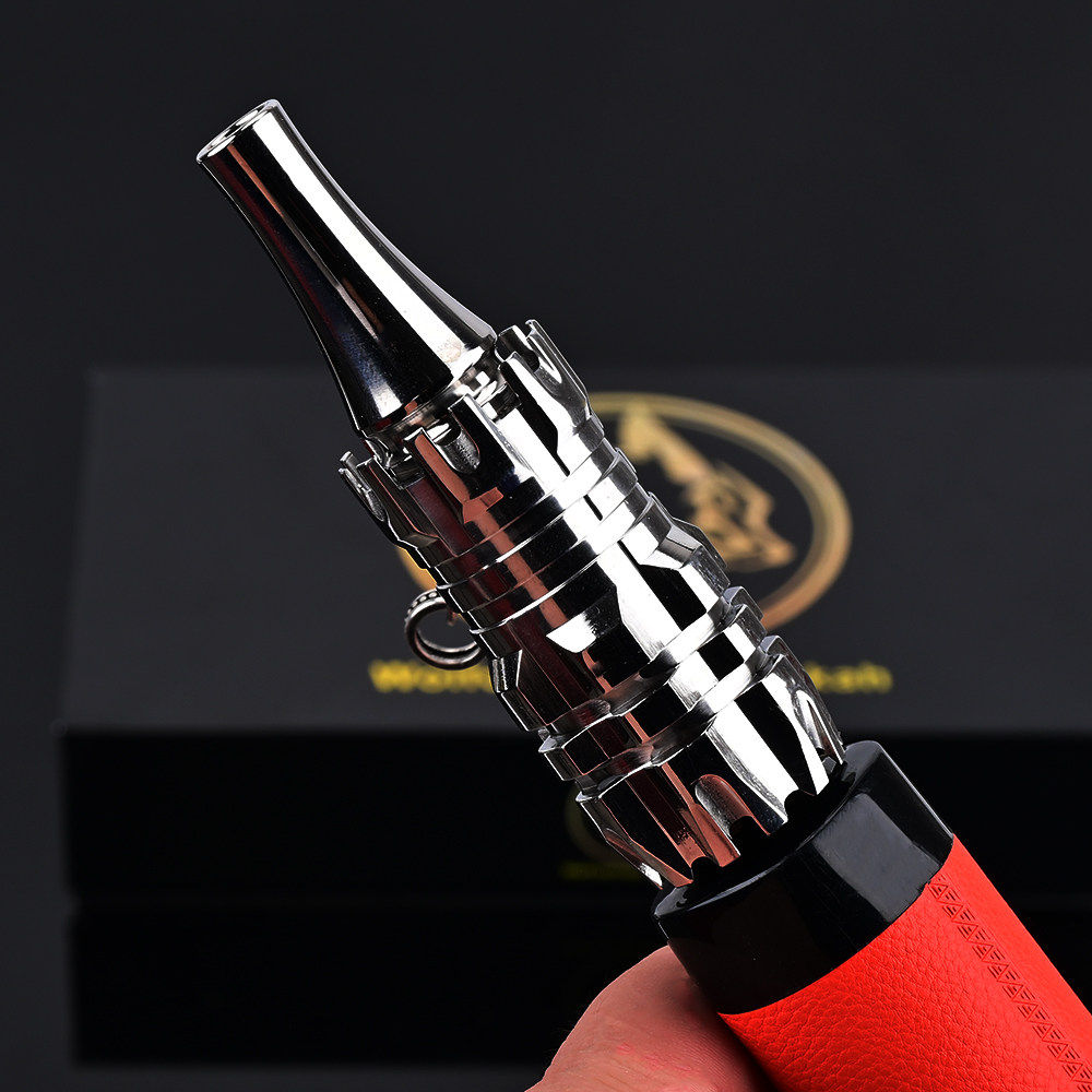 阿尔法赫吸嘴阿拉伯水烟嘴 钛合金机甲风Shisha tips 品牌礼盒装